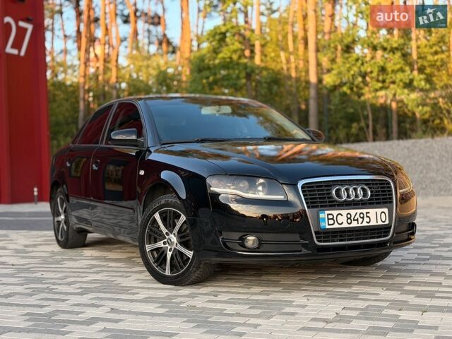 Черный Ауди А4, объемом двигателя 2 л и пробегом 249 тыс. км за 5900 $, фото 1 на Automoto.ua