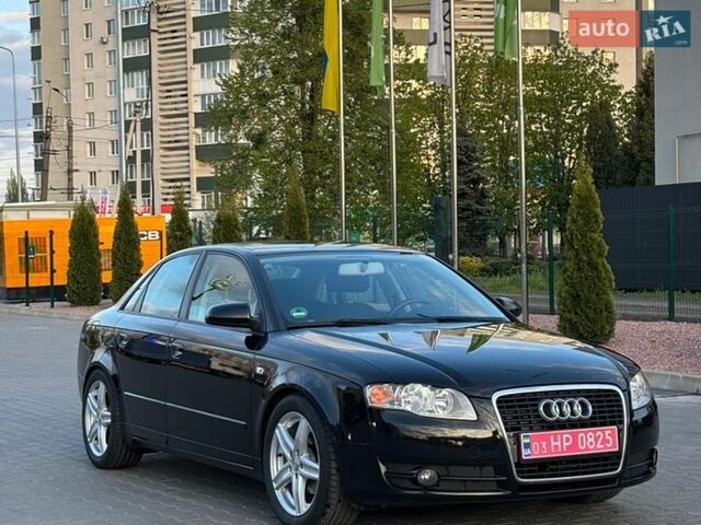 Черный Ауди А4, объемом двигателя 2 л и пробегом 246 тыс. км за 6600 $, фото 1 на Automoto.ua