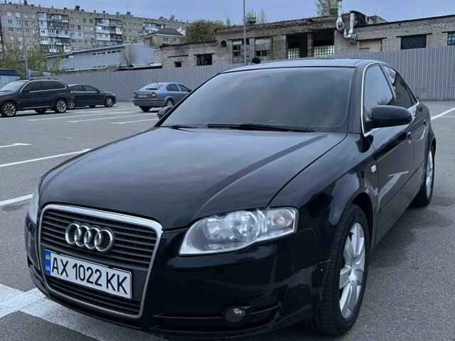 Черный Ауди А4, объемом двигателя 2 л и пробегом 340 тыс. км за 4450 $, фото 1 на Automoto.ua