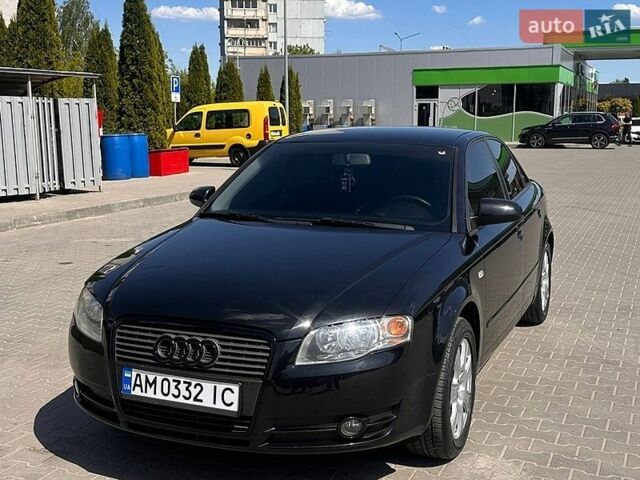 Чорний Ауді А4, об'ємом двигуна 1.6 л та пробігом 144 тис. км за 7350 $, фото 1 на Automoto.ua