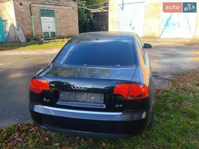 Чорний Ауді А4, об'ємом двигуна 2 л та пробігом 200 тис. км за 2500 $, фото 1 на Automoto.ua