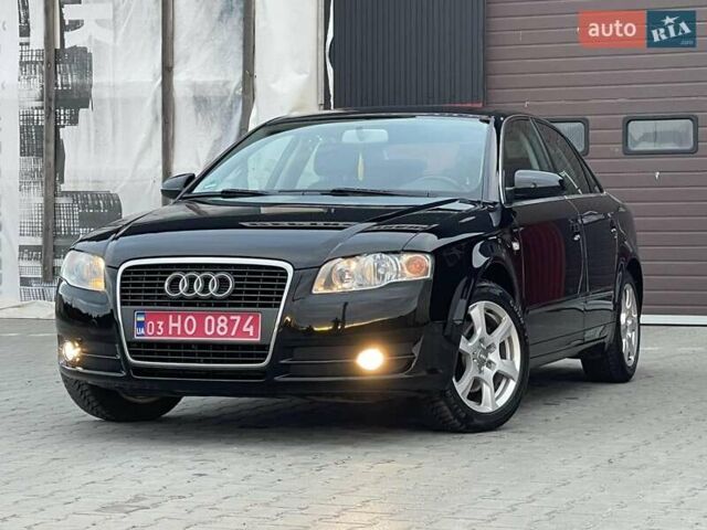 Чорний Ауді А4, об'ємом двигуна 2 л та пробігом 263 тис. км за 7650 $, фото 1 на Automoto.ua