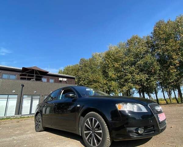 Черный Ауди А4, объемом двигателя 2 л и пробегом 268 тыс. км за 7950 $, фото 1 на Automoto.ua