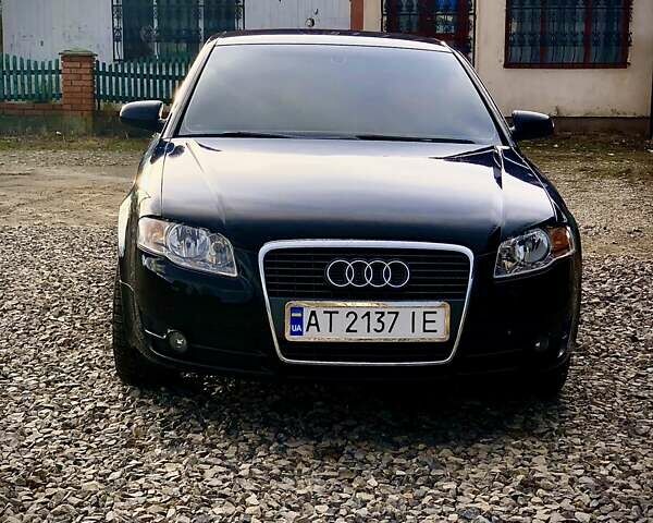 Черный Ауди А4, объемом двигателя 2 л и пробегом 198 тыс. км за 6200 $, фото 1 на Automoto.ua