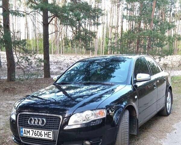 Чорний Ауді А4, об'ємом двигуна 2 л та пробігом 415 тис. км за 6500 $, фото 1 на Automoto.ua