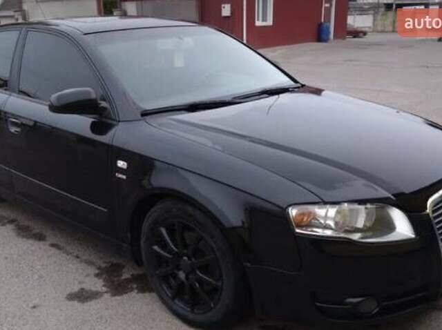 Черный Ауди А4, объемом двигателя 1.9 л и пробегом 296 тыс. км за 6800 $, фото 1 на Automoto.ua