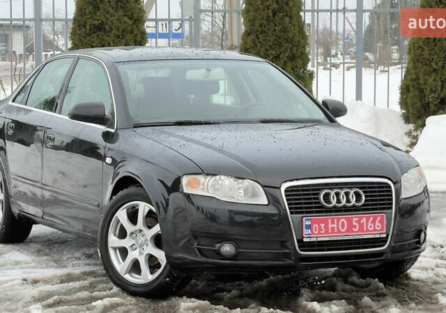 Чорний Ауді А4, об'ємом двигуна 1.6 л та пробігом 187 тис. км за 7200 $, фото 1 на Automoto.ua