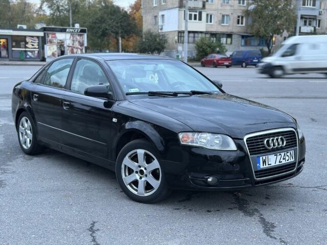 Черный Ауди А4, объемом двигателя 2 л и пробегом 123 тыс. км за 3300 $, фото 1 на Automoto.ua