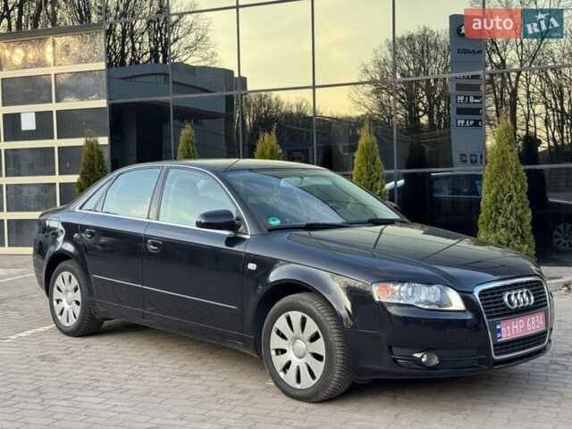 Чорний Ауді А4, об'ємом двигуна 2 л та пробігом 152 тис. км за 7900 $, фото 1 на Automoto.ua