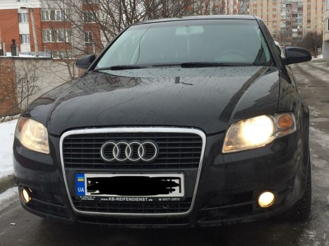 Чорний Ауді А4, об'ємом двигуна 2 л та пробігом 230 тис. км за 10000 $, фото 1 на Automoto.ua