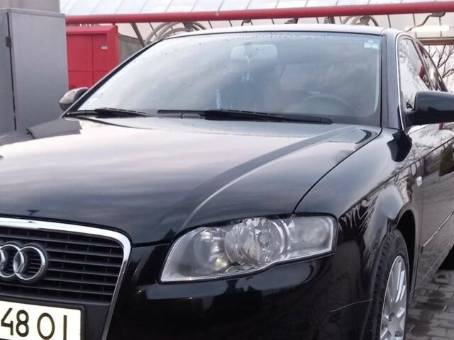Черный Ауди А4, объемом двигателя 2 л и пробегом 230 тыс. км за 7500 $, фото 1 на Automoto.ua