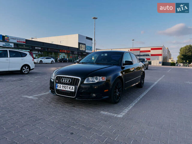 Черный Ауди А4, объемом двигателя 2 л и пробегом 261 тыс. км за 9000 $, фото 1 на Automoto.ua