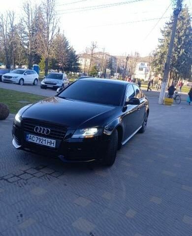 Черный Ауди А4, объемом двигателя 2 л и пробегом 340 тыс. км за 9500 $, фото 1 на Automoto.ua