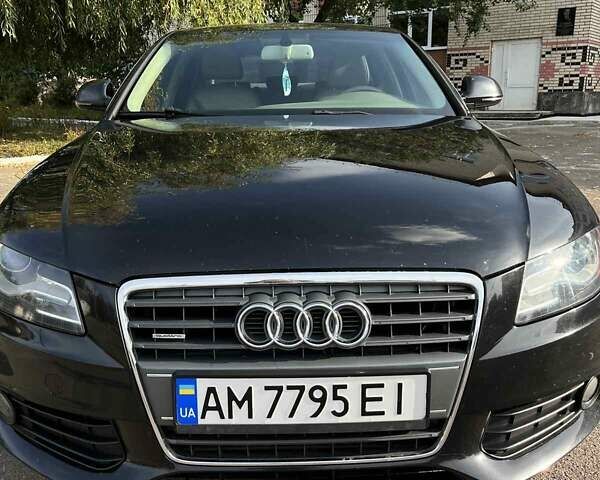 Чорний Ауді А4, об'ємом двигуна 1.98 л та пробігом 245 тис. км за 11300 $, фото 1 на Automoto.ua