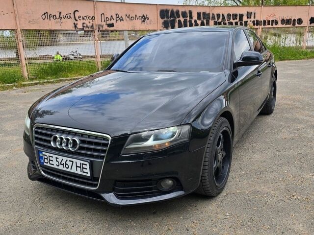 Черный Ауди А4, объемом двигателя 1.98 л и пробегом 212 тыс. км за 8000 $, фото 1 на Automoto.ua