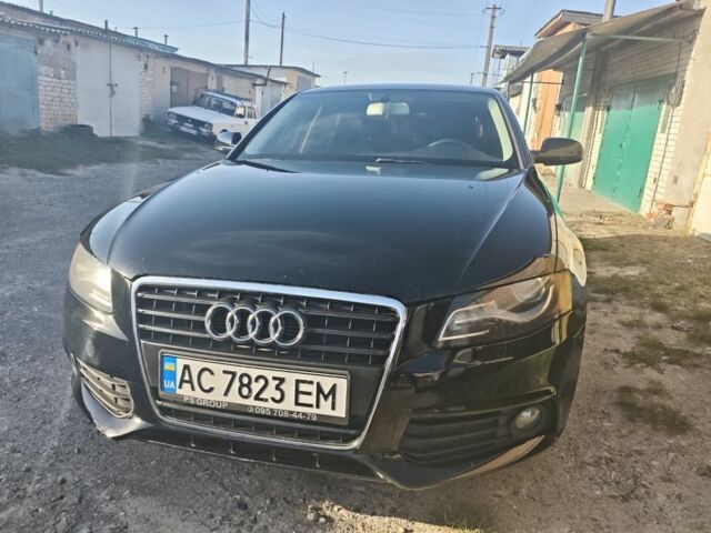 Чорний Ауді А4, об'ємом двигуна 2 л та пробігом 268 тис. км за 8302 $, фото 1 на Automoto.ua