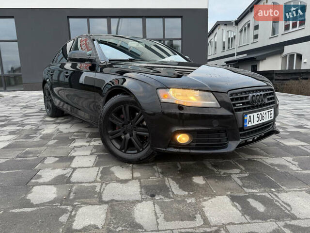 Чорний Ауді А4, об'ємом двигуна 1.98 л та пробігом 330 тис. км за 8300 $, фото 1 на Automoto.ua