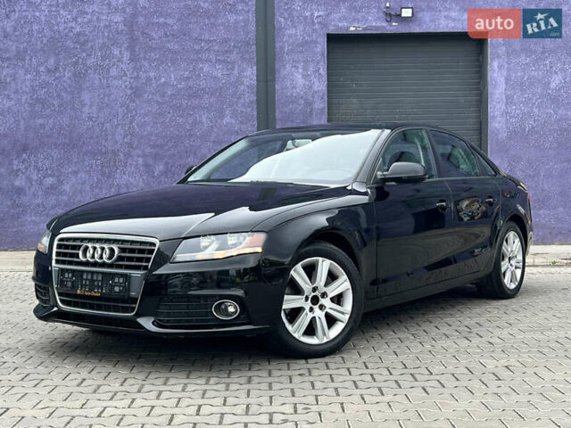 Черный Ауди А4, объемом двигателя 2 л и пробегом 150 тыс. км за 9900 $, фото 1 на Automoto.ua