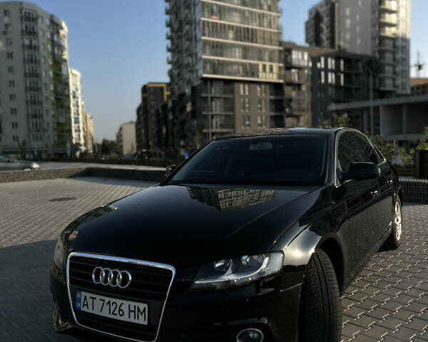 Черный Ауди А4, объемом двигателя 1.8 л и пробегом 163 тыс. км за 9500 $, фото 1 на Automoto.ua