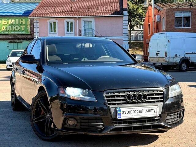 Черный Ауди А4, объемом двигателя 1.98 л и пробегом 188 тыс. км за 9000 $, фото 1 на Automoto.ua