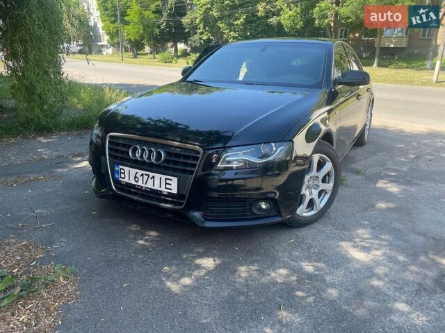 Черный Ауди А4, объемом двигателя 1.8 л и пробегом 300 тыс. км за 9999 $, фото 1 на Automoto.ua