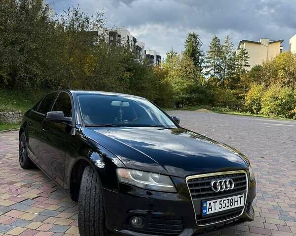 Черный Ауди А4, объемом двигателя 2 л и пробегом 220 тыс. км за 8300 $, фото 1 на Automoto.ua