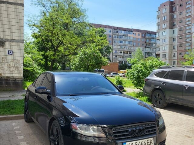Черный Ауди А4, объемом двигателя 2 л и пробегом 187 тыс. км за 9600 $, фото 1 на Automoto.ua