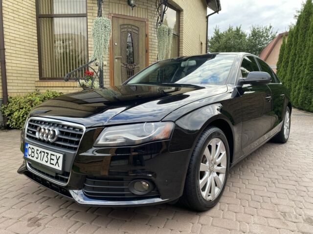 Чорний Ауді А4, об'ємом двигуна 2 л та пробігом 164 тис. км за 10827 $, фото 1 на Automoto.ua