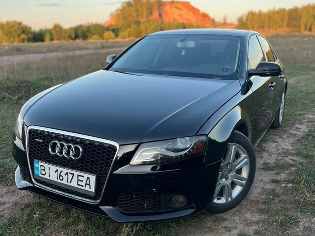 Черный Ауди А4, объемом двигателя 1.98 л и пробегом 240 тыс. км за 9500 $, фото 1 на Automoto.ua