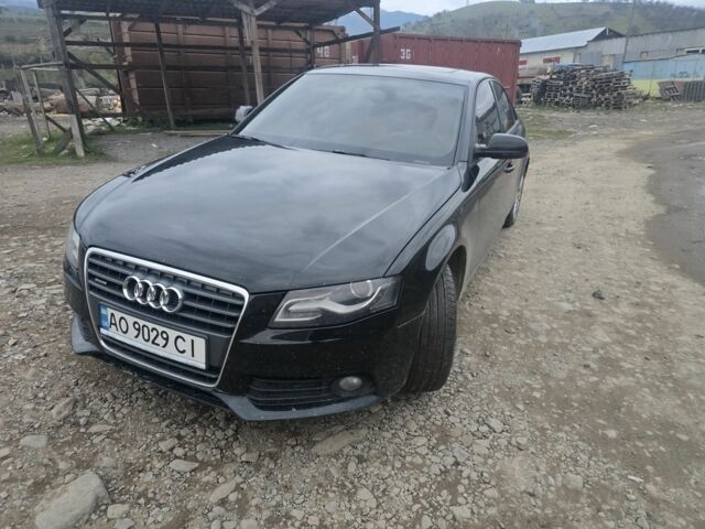 Черный Ауди А4, объемом двигателя 2 л и пробегом 100 тыс. км за 8300 $, фото 1 на Automoto.ua