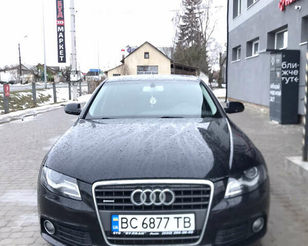 Черный Ауди А4, объемом двигателя 1.98 л и пробегом 206 тыс. км за 9500 $, фото 1 на Automoto.ua
