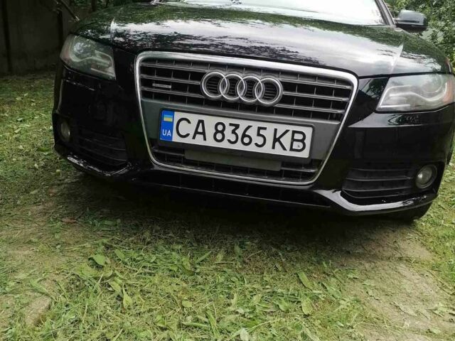 Черный Ауди А4, объемом двигателя 2 л и пробегом 250 тыс. км за 11500 $, фото 1 на Automoto.ua