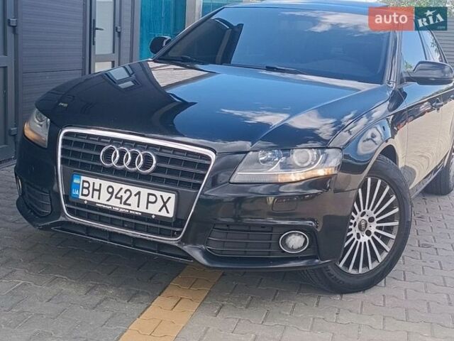 Черный Ауди А4, объемом двигателя 2 л и пробегом 188 тыс. км за 9250 $, фото 1 на Automoto.ua