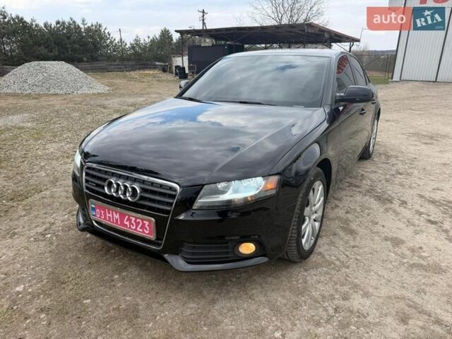 Чорний Ауді А4, об'ємом двигуна 2 л та пробігом 205 тис. км за 8800 $, фото 1 на Automoto.ua