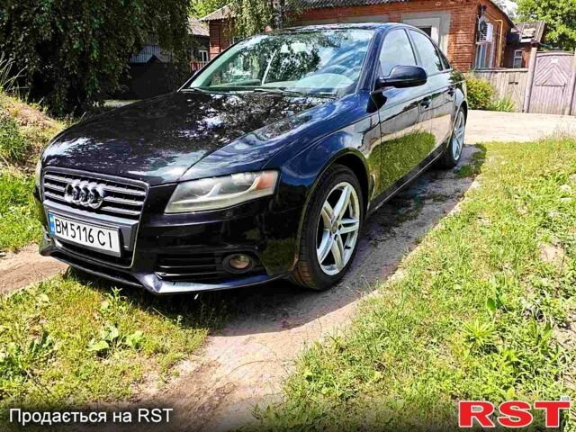 Чорний Ауді А4, об'ємом двигуна 2 л та пробігом 163 тис. км за 9000 $, фото 1 на Automoto.ua