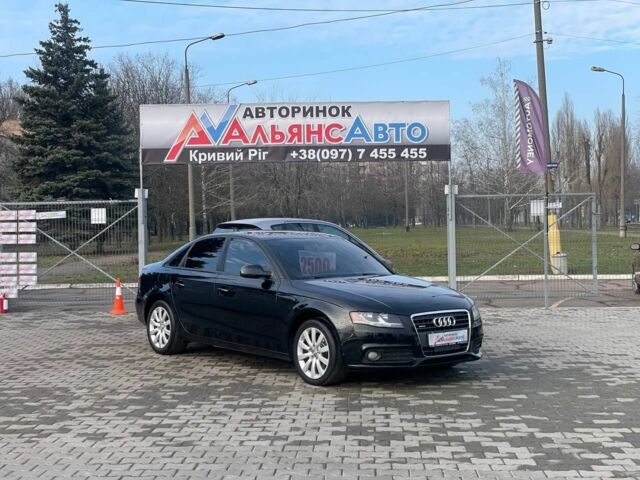 Черный Ауди А4, объемом двигателя 2 л и пробегом 237 тыс. км за 9500 $, фото 1 на Automoto.ua
