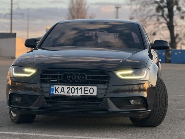 Черный Ауди А4, объемом двигателя 2 л и пробегом 200 тыс. км за 12000 $, фото 1 на Automoto.ua