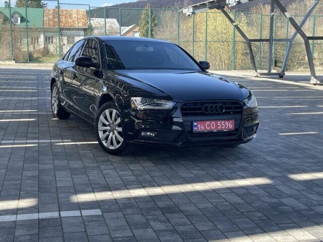 Черный Ауди А4, объемом двигателя 2 л и пробегом 200 тыс. км за 10350 $, фото 1 на Automoto.ua