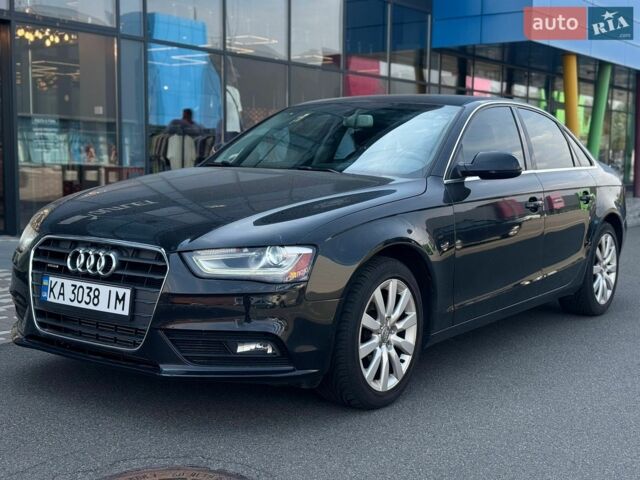 Черный Ауди А4, объемом двигателя 2 л и пробегом 190 тыс. км за 9800 $, фото 1 на Automoto.ua