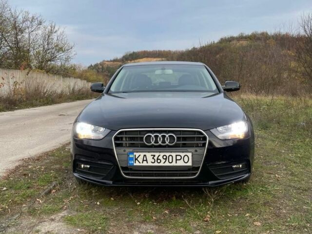 Черный Ауди А4, объемом двигателя 2 л и пробегом 195 тыс. км за 11700 $, фото 1 на Automoto.ua