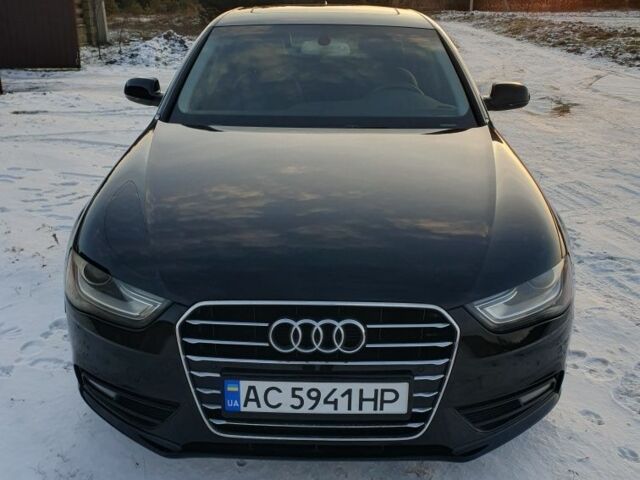 Черный Ауди А4, объемом двигателя 2 л и пробегом 190 тыс. км за 11000 $, фото 1 на Automoto.ua