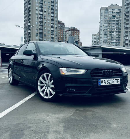 Черный Ауди А4, объемом двигателя 2 л и пробегом 215 тыс. км за 12800 $, фото 1 на Automoto.ua