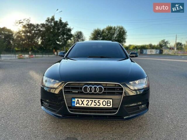 Ауді А4 2014 у Харкові на Automoto.ua Чорний Ауді А4, об'ємом двигуна 1.98 л та пробігом 175 тис. км за 12500 $, фото 1 на Automoto.ua