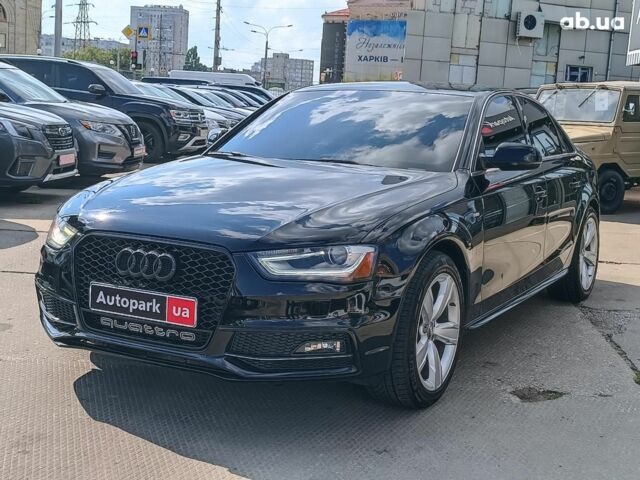 Черный Ауди А4, объемом двигателя 2 л и пробегом 83 тыс. км за 14990 $, фото 1 на Automoto.ua