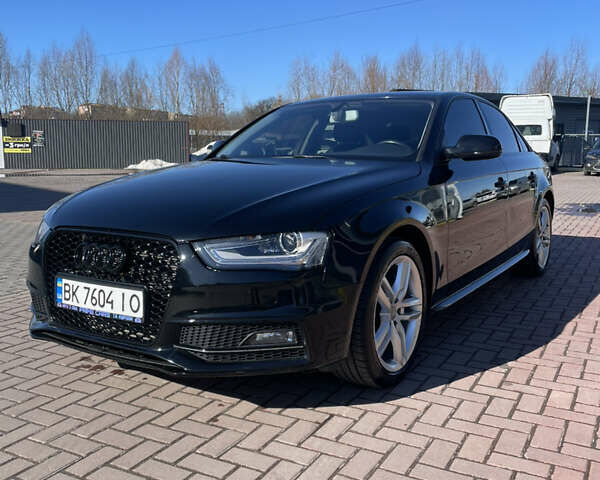 Черный Ауди А4, объемом двигателя 1.98 л и пробегом 217 тыс. км за 12500 $, фото 1 на Automoto.ua