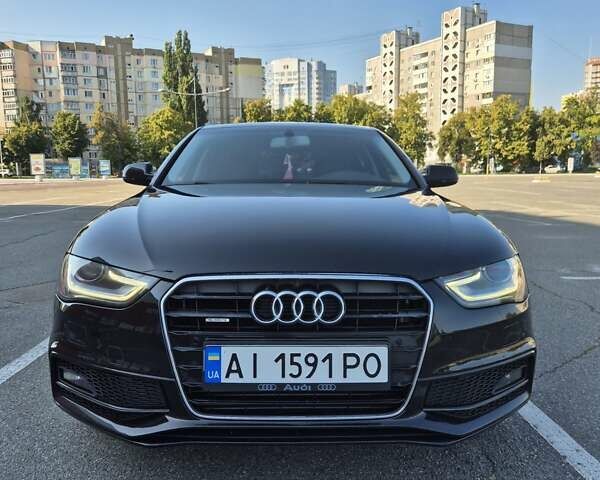 Чорний Ауді А4, об'ємом двигуна 2 л та пробігом 176 тис. км за 13800 $, фото 1 на Automoto.ua