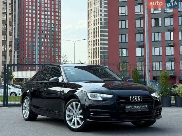 Ауді А4 2015 у Києві на Automoto.ua Чорний Ауді А4, об'ємом двигуна 1.98 л та пробігом 116 тис. км за 17500 $, фото 1 на Automoto.ua