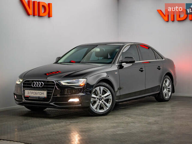 Чорний Ауді А4, об'ємом двигуна 2 л та пробігом 110 тис. км за 12962 $, фото 1 на Automoto.ua