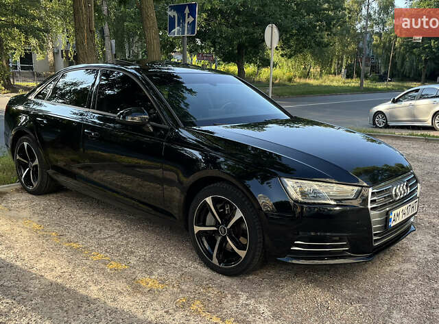 Черный Ауди А4, объемом двигателя 2 л и пробегом 134 тыс. км за 16950 $, фото 1 на Automoto.ua
