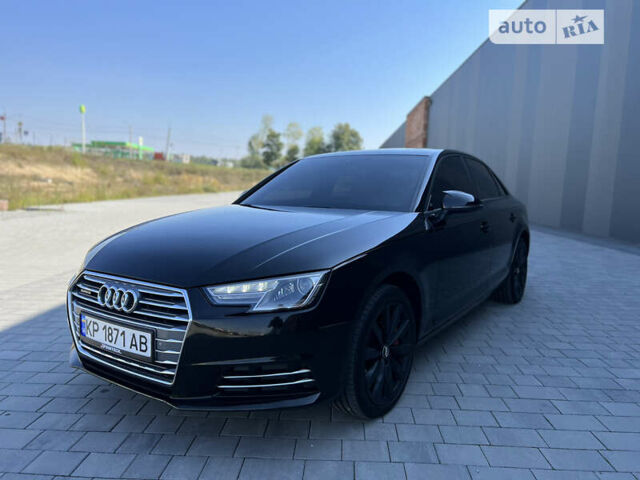 Черный Ауди А4, объемом двигателя 2 л и пробегом 180 тыс. км за 17300 $, фото 1 на Automoto.ua